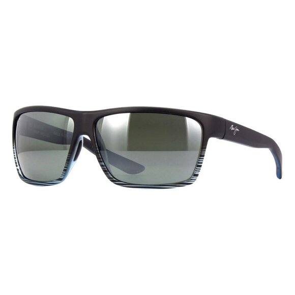 New MAUI JIM Alenuihaha Grey Polarised Wraparound 839 11D Sunglasses Women - Picture 1 of 4